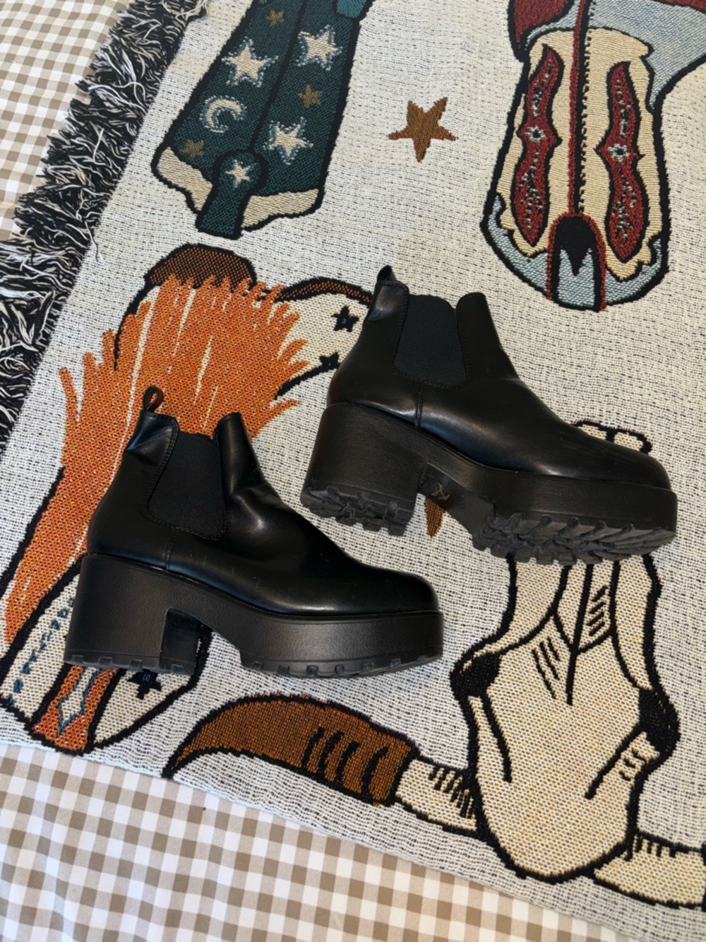 Nasty Gal Lug Sole Chelsea Boot